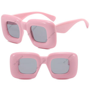 Gafas DL, superventas, gafas de sol divertidas Y2K de diseñador, gafas de sol únicas Retro Punk cuadradas Hip Hop, gafas de sol personalizadas 2023 - Product Image 5