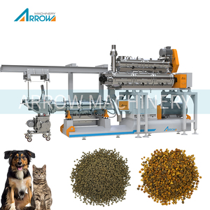 Extrusora de doble tornillo de gran rendimiento de alta eficiencia, máquina de alimentos para mascotas para la fabricación de alimentos para perros, línea de producción de alimentos para perros - Product Image 1