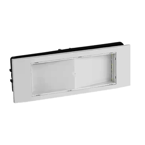 Luces de salida de emergencia de señal de salida recargada LED verde montado en la pared - Product Image 1