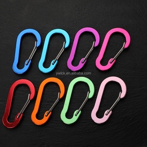 Chất Lượng Cao Kim Loại Carabiner Dây Cổng Clip Cho Vòng Chìa Khóa Và Ba Lô Nhà Sản Xuất Minisize Carabiner Với Biểu Tượng Tùy Chỉnh - Product Image 5