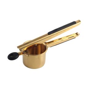 Accesorio de Cocina, Nueva Herramienta de Cocina Profesional Ergonómica con Mango Antideslizante, Prensa de Patatas de Acero Inoxidable Resistente - Product Image 1