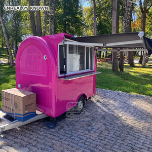 OEM Hotdog Ice Truck To California For <b>Small</b> Business Mobile Kitchen Pizza Concession Bar Food Trailer - Product Image 4