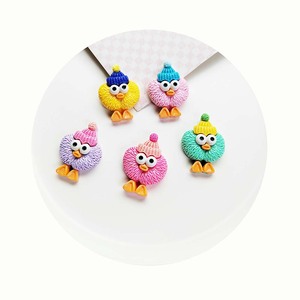 100 Uds Kawaii encantadores dibujos animados Flatback cabujón resina Mini <span class=keywords><strong>pato</strong></span> encantos álbum <span class=keywords><strong>de</strong></span> recortes Diy accesorios Deco piezas artesanales - Product Image 2