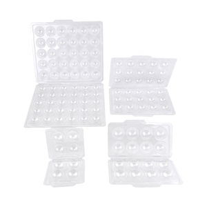 Bán Sỉ Hộp Vỉ Sô Cô La <span class=keywords><strong>Truffle</strong></span> Trong Suốt 4 8 15 30 Lỗ Khay Đóng Gói Vỏ Sò Nhựa Đựng Kẹo - Product Image 5