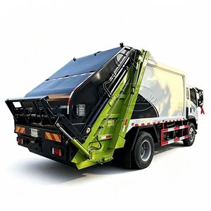 Camion à ordures compacteur à chargement arrière SINOTRUK Wangpai 8m3 durable pour la gestion des déchets urbains - Product Image 5