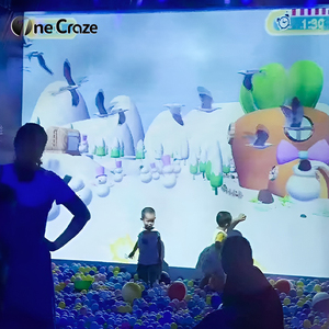 AR Game for Kids, 3D Interactive Smash <b>Wall</b> Projection System, Multiplayer Ball Game Interactive <b>Projector</b> for Indoor Play Venue - Product Image 6