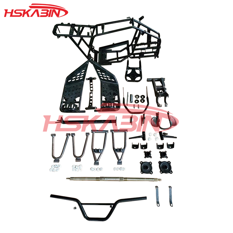 Полный комплект Small Mars ATV, верхний нижний коромысло, ствол заднего моста, полка педали задней вилки, направляющая колонна, рама ATV