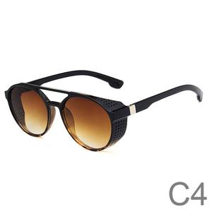 Gafas <span class=keywords><strong>de</strong></span> <span class=keywords><strong>sol</strong></span> redondas para <span class=keywords><strong>mujer</strong></span> <span class=keywords><strong>con</strong></span> <span class=keywords><strong>filtro</strong></span> <span class=keywords><strong>UV</strong></span> 400 Opciones <span class=keywords><strong>de</strong></span> marco <span class=keywords><strong>de</strong></span> PC azul y amarillo - Product Image 5