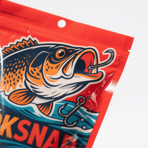 ถุงซิปใส่เหยื่อตกปลาแบบพกพาได้ถุงพลาสติกใสมีรูแขวนกันน้ำมัน - Product Image 4