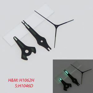 <span class=keywords><strong>Mods</strong></span> luminosos súper verdes de diseño de avión aptos para NH34 NH35 NH36 movimiento reloj manos reloj de pulsera piezas - Product Image 3