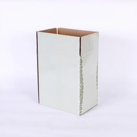 Boîte à vin en carton avec logo personnalisé, emballage de luxe pour boissons, boîte d'expédition en carton ondulé pour 6 bouteilles de liqueurs et spiritueux