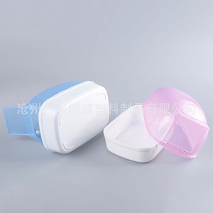 Hamster Bath Box, <b>Large</b> and Small Hamster Living Supplies, <b>Plastic</b> Hamster Bath Tub, Fully Transparent Dustproof Sand Box - Product Image 5