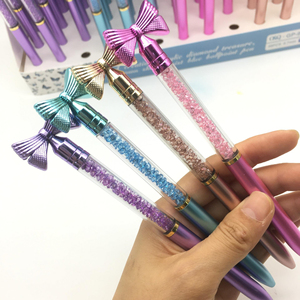 Penna a Sfera Girevole a Forma di Fiocco Creativa, con Cristalli e Strass, Personalizzabile con Logo, Regalo per Ragazze, Articoli per Ufficio - Product Image 6