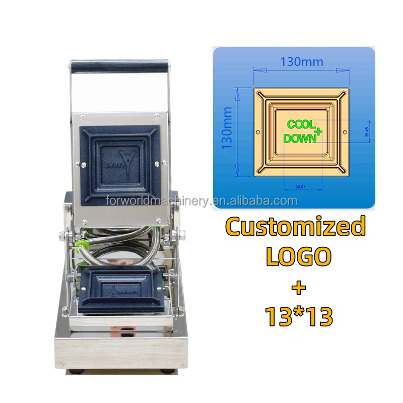 1 tête (LOGO personnalisé, 13*13)