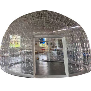 Immense extérieur Transparent Igloo piscine couverture clair <span class=keywords><strong>bulle</strong></span> gonflable dôme Camping tente ballon Type - Product Image 1