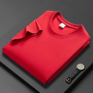 Nouveau T-shirt décontracté unisexe en coton peigné 190g à manches courtes et coupe ample pour l'été 2025 - Product Image 6
