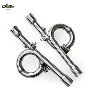 Sistema de Escape KOLMIO-LAM para Motocicleta HONDA GL1800 <span class=keywords><strong>Gold</strong></span> <span class=keywords><strong>Wing</strong></span> 1800 2001-2017, Tubo de Escape Medio Trasero - Product Image 4