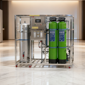 500LPH RO Sistemi, Sürekli Su Torbalama için Pompa ile, Kararlı Çıkış 220V 1kW - Product Image 4