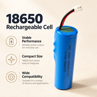 Sel Baterai 18650 Lithium Rechargeable 3300mAh 3.7V Baterai 18650 Sel 18650 untuk Elektronik Portabel Baterai Li Ion