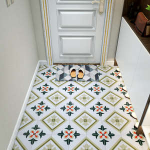 <span class=keywords><strong>Peinture</strong></span> à la main décorative 200X200 carreaux <span class=keywords><strong>de</strong></span> céramique en ciment encaustique pour mur et sol - Product Image 6
