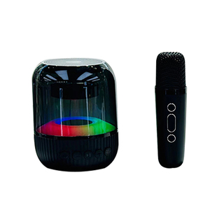 Máquina de Karaoke de alta calidad, altavoz Bluetooth portátil con micrófono inalámbrico para juguetes de Karaoke, regalos - Product Image 3