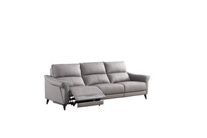 Venta al por mayor nuevos materiales ajustable moderno eléctrico de cuero sofá reclinable de cuero genuino sofá reclinable - Product Image 5