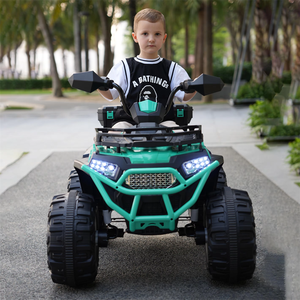 24V Electric Ride-On <span class=keywords><strong>Car</strong></span> para Crianças Bateria Operado Controle Remoto Nova Condição 2-Seater Brinquedos para 2 4 Anos 4 Rodas 12V Bateria - Product Image 6