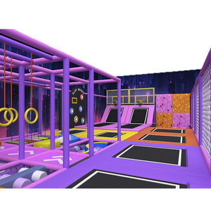 Large Size Indoor Playground Equipment Kids Exercise Jumping Amusement Park <b>Trampoline</b> Park for Indoor Sports and Recreation - Product Image 5