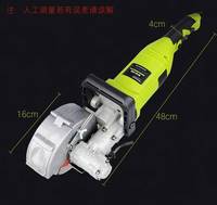 Machine à rainurer murale professionnelle 4000W 220V pour béton, 7500 tr/min, profondeur de coupe 37mm, avec contrôle de la poussière, outil électrique