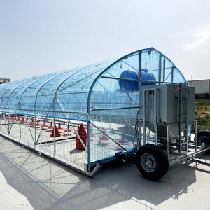 Poulailler mobile avec roues de rotation pour l'élevage de volailles - Product Image 1