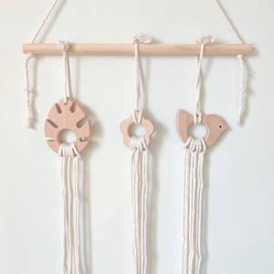 INS porte-nœud de cheveux rangement épingle à cheveux fille Clips organisateur cintre en bois chambre à coucher tenture murale décors pour bébé adolescente chambre à coucher - Product Image 2