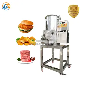 Yüksek verimli ticari elektrikli Burger Patty yapma makinesi/Burger Patty makinesi/otomatik Hamburger Patty makinesi