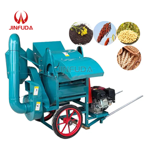 Di grande capacità di risone Shelling Sheller <span class=keywords><strong>thrasher</strong></span>/frumento di soia trebbiatrice con motore forte - Product Image 1