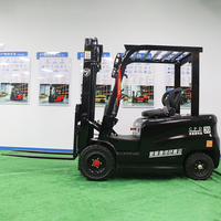Chariot élévateur électrique 4x4 à batterie lithium nouvelle génération, autonomie super longue, pneus pleins, certifié CE ISO, entièrement personnalisable et sûr