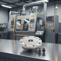 Système de point zéro automatique de type à bride pour le changement de fixation CNC, étau de machine, solutions d'équipement automatisé