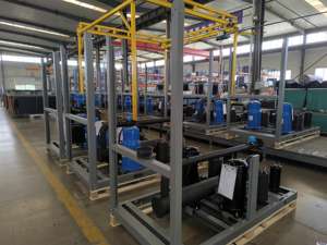 Système de refroidissement à eau glacée personnalisé 20kW-380kW Utilisation commerciale Refroidisseur à <span class=keywords><strong>air</strong></span> modulaire à scroll avec moteur AC - Product Image 2