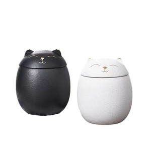Köpekler için yüksek kalite toptan Pet Urns kedi köpek tasarımları renkli seramik buzlu Pet köpek <span class=keywords><strong>Urn</strong></span> - Product Image 2