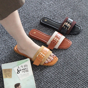 Sandalias de PVC para Mujer, Elegantes y Brillantes, de Alta Calidad, con Etiqueta Privada, para Logotipo Personalizado, Embalaje Personalizado, Sandalias de Verano con Punta Abierta para el Tiempo Libre - Product Image 1
