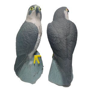 Ahuyentador de Aves Realista de Plástico, Diseño de Halcón, para Control de Plagas en Jardín, Repelente de Aves para Exteriores, Directo de Fábrica - Product Image 4