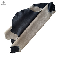 Peau de mouton écologique double face en laine bouclée, douce, sans chrome, sans formaldéhyde, pour chaussures d'hiver, cols de vêtements, fourrure, tapis et manteaux