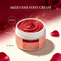 Crème de Soin des Pieds OEM/ODM avec Crème Réparatrice Aker Fassi pour les Pieds, Hydratante et Exfoliante