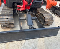 Excavator Mini Crawler Yanmar VIO55 Bekas Asli Jepang, Hemat Bahan Bakar, 5.5 Ton, Digger Kecil Dengan Bucket Standar untuk Kebun