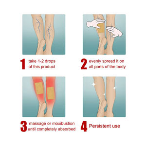 Nueva tendencia, venas de las piernas, alivia los nódulos vasculares, pasta para el dolor muscular, piernas de lombriz - Product Image 3