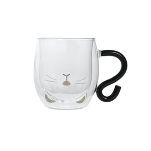 Wholesale <strong>Cute</strong> Creative Double Layer Glass <strong>Cup</strong> Cartoon Animal Design Heat Resistant Insulated for Milk <strong>Coffee</strong> or Hot Drinks - Product Image 3