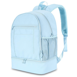 Customizable Deenith Insulated Polyester <b>Lunch</b> Box <b>Bag</b> Bento Tote <b>Backpack</b> Student Office Waterproof Oilproof Thickened 24L - Product Image 1