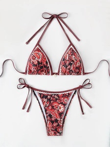 <span class=keywords><strong>บิ</strong></span><span class=keywords><strong>กิ</strong></span>นีเซ็กซี่บราสามเหลี่ยมพิมพ์ลายพอร์ซเลน<span class=keywords><strong>สี</strong></span><span class=keywords><strong>ฟ้า</strong></span>ขาวเซ็กซี่แบบผูกเชือกสำหรับผู้หญิง - Product Image 6