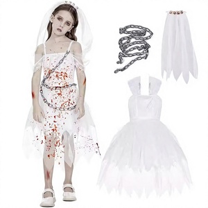 Disfraces <span class=keywords><strong>de</strong></span> Halloween para Niños 2026: Vestidos <span class=keywords><strong>de</strong></span> <span class=keywords><strong>Bruja</strong></span>, Fantasma y Novia para Juego <span class=keywords><strong>de</strong></span> Rol, Incluyendo Vestidos <span class=keywords><strong>de</strong></span> <span class=keywords><strong>Bruja</strong></span> y Vampiro <span class=keywords><strong>de</strong></span> Poliéster - Product Image 1
