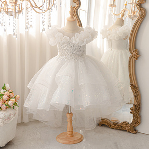 Abito da Damigella YIMINGZHI, Vestito con Strascico, Abito da Principessa per Feste per <span class=keywords><strong>Ragazze</strong></span> di <span class=keywords><strong>12</strong></span> <span class=keywords><strong>Anni</strong></span> - Product Image 4