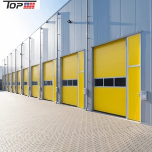 <span class=keywords><strong>Porte</strong></span> de <span class=keywords><strong>garage</strong></span> sectionnelle industrielle automatique moderne à commande motorisée, étanche, garantie 5 ans, <span class=keywords><strong>porte</strong></span> d'entrepôt haute - Product Image 4