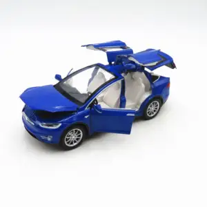1:24 سعر المصنع الأطفال دييكاست لعبة السيارات سيارة نموذج سيارة معدنية اللعب نموذج X90